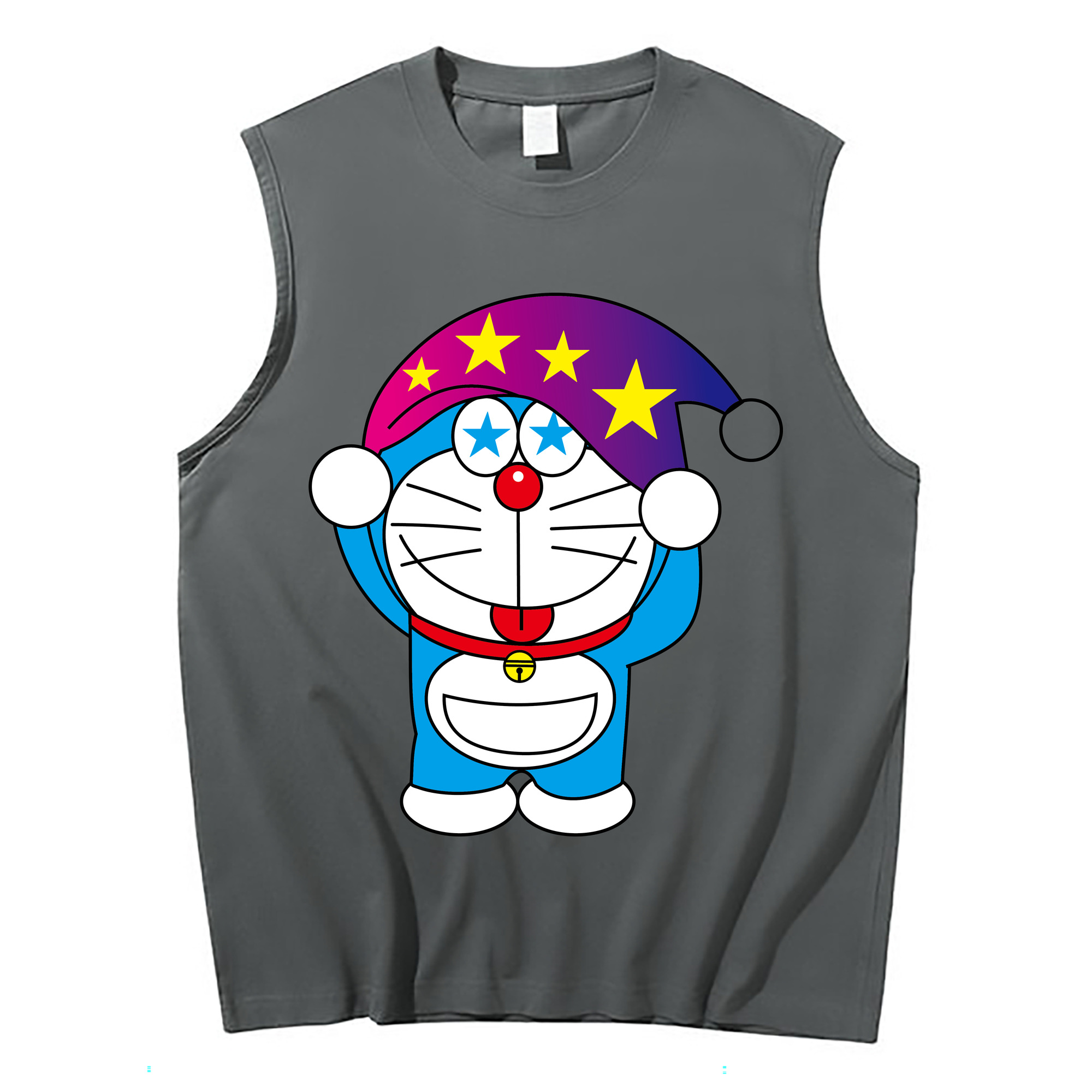 （画像用） ドラえもん Doraemon コットン100％タンクトップ（フロントプリント）